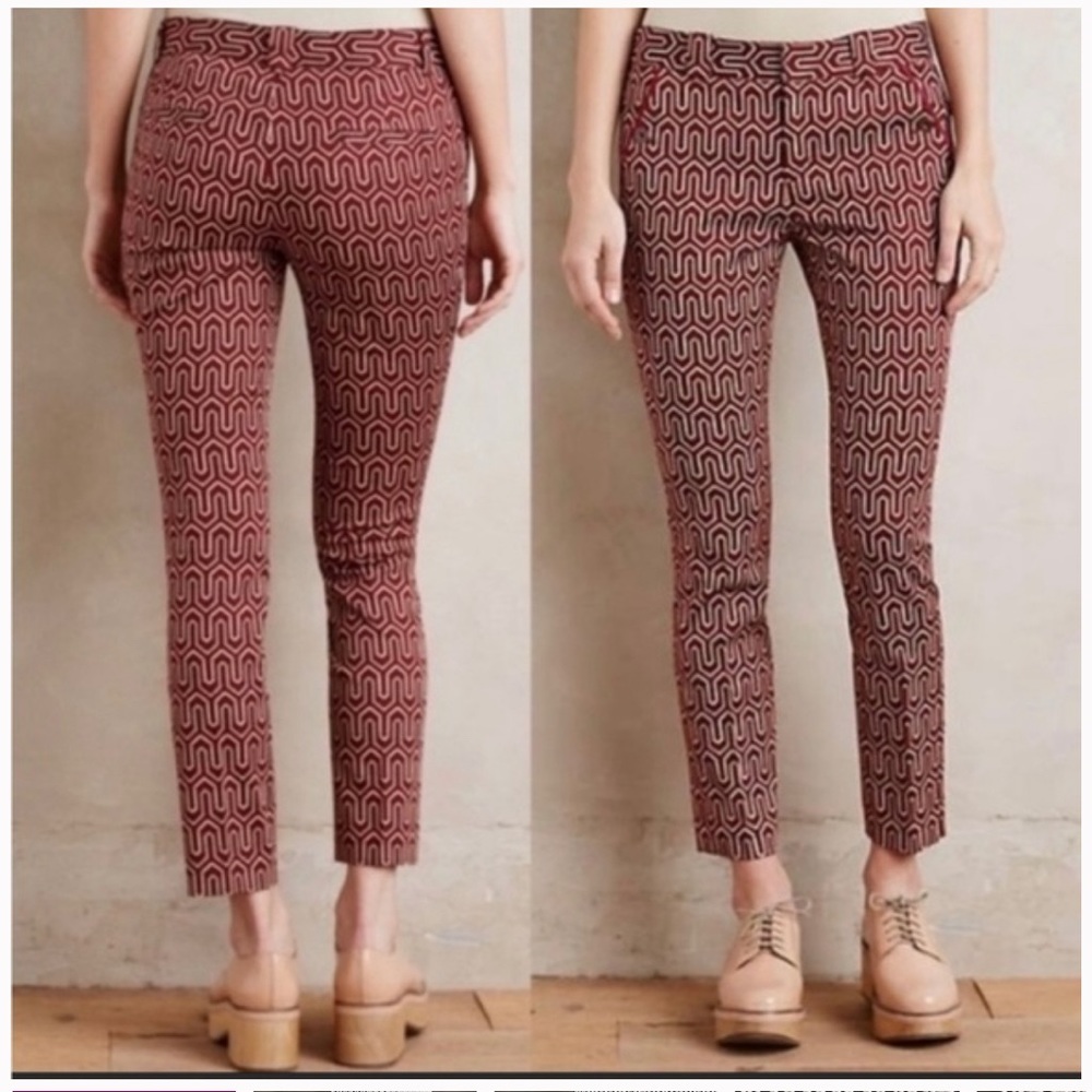 Anthropologie Cartonnier Charlie Ankle Pant